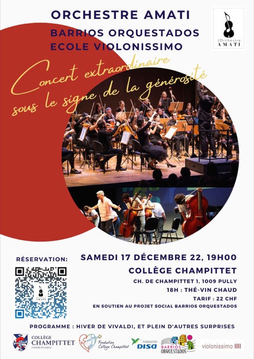 Concert Barrios, 17 décembre 2022