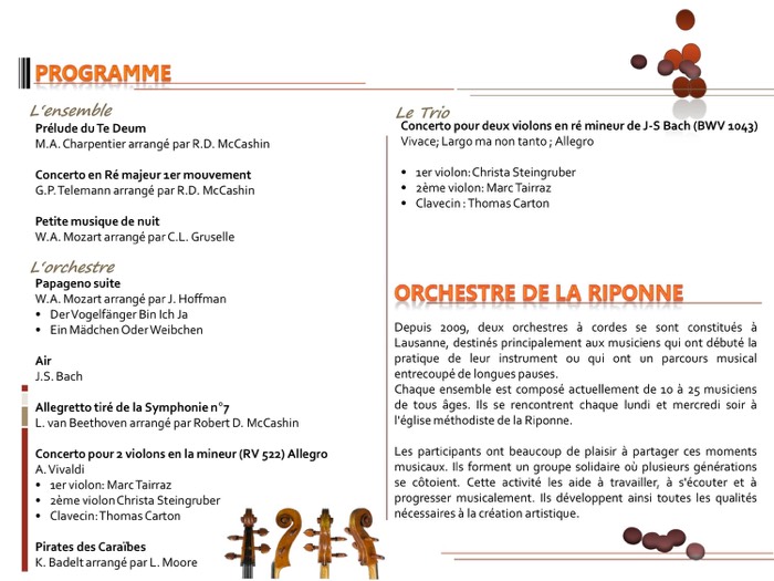 L'Orchestre Amati