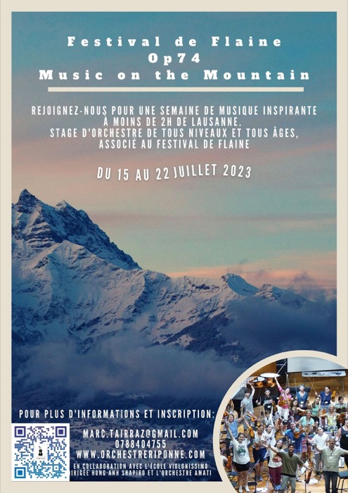 Stage de Flaine 2023